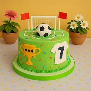 Ádám focis torta