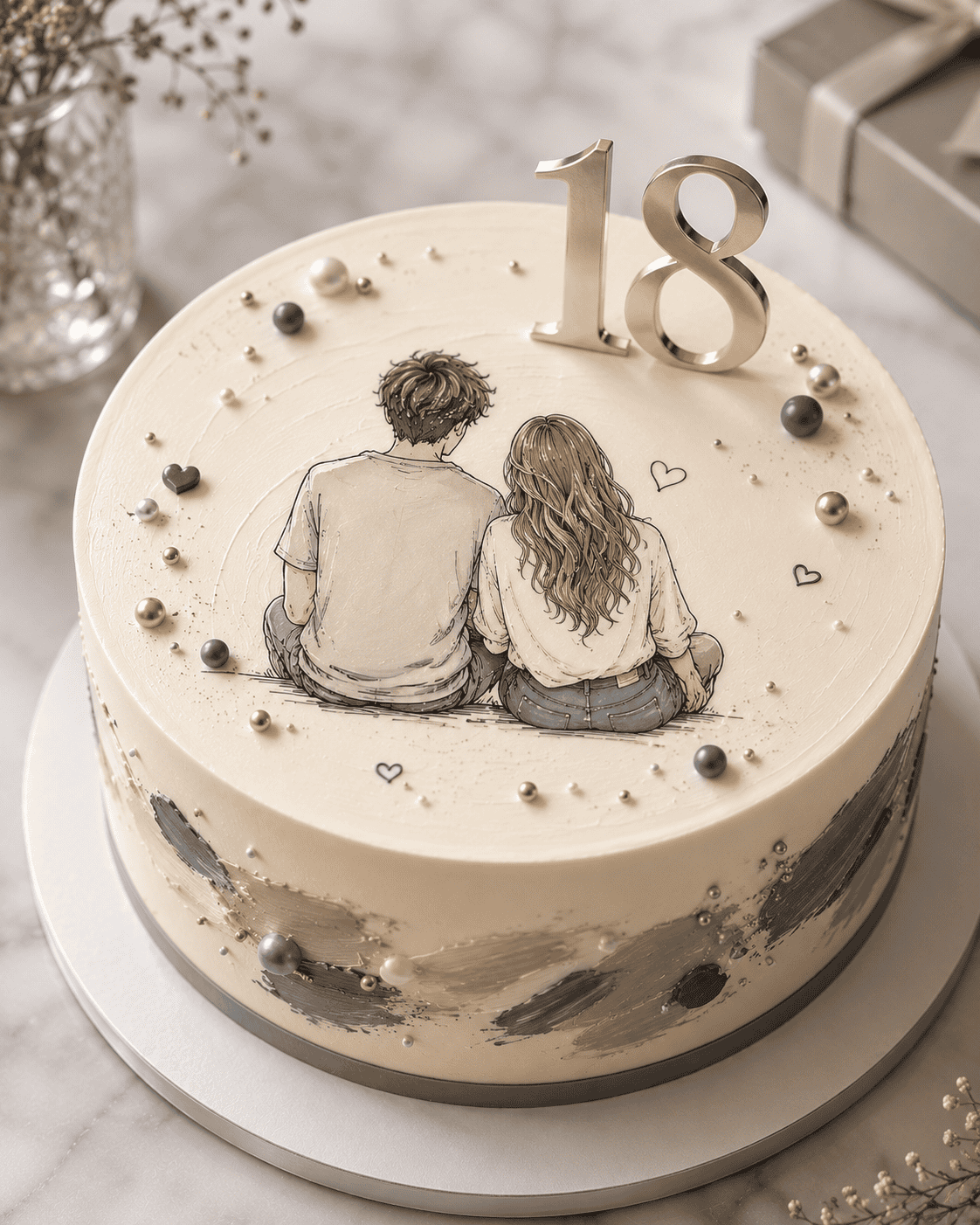 Ramirez, augusztus 1., 18 éves - Mi ketten torta