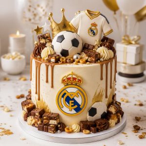 Lió - Snickerses-Real Madridos torta