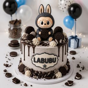 Nikó - Labubus-Oreos torta