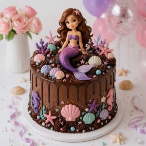 Zoé - csokis-Barbies torta